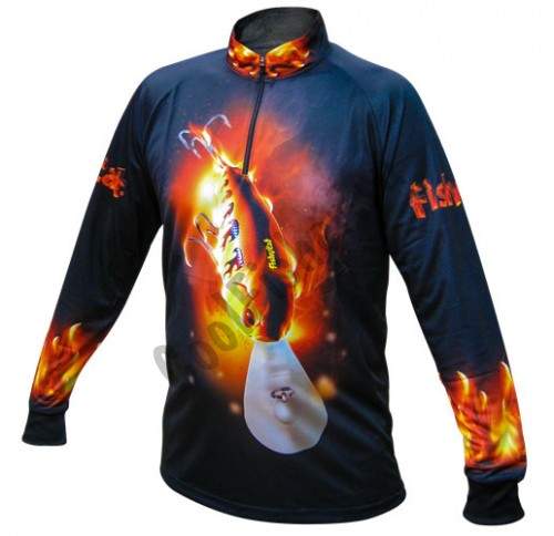  Fishycat Fire Deepcat T-Shirt |  L (50-52)
