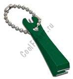    FLY-FISHING ZF-204 LINE NIPPER 2*, GREEN, WITH CHAIN