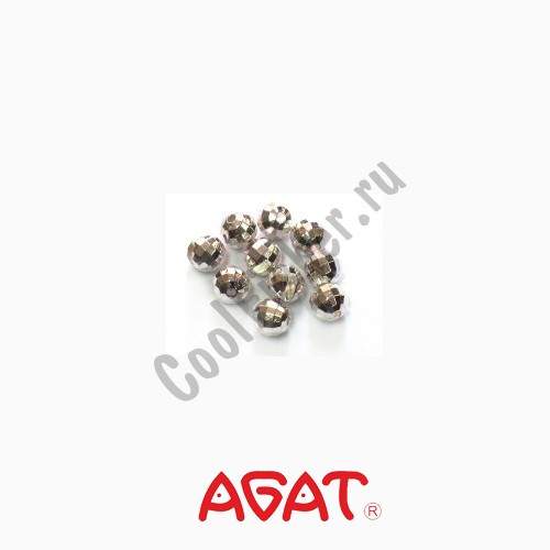   Agat Tungsten Trout Hooks Jig Head 3,0.  Silver, 