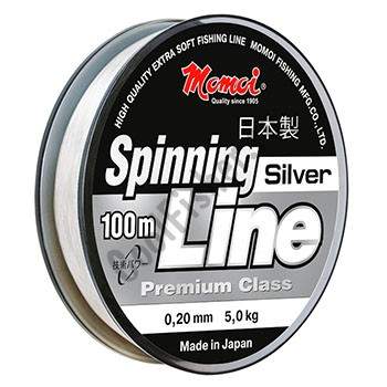  Momoi Spinning Line Silver 0.16 3.0 100 