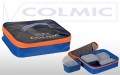  COLMIC PVC: PLASTIC BAIT BOX HOLDER (32,5x26,5 x H.6,5cm) Orange Series