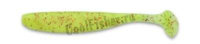   Keitech Easy Shiner 2 PAL #01 Chartreuse Red Flake