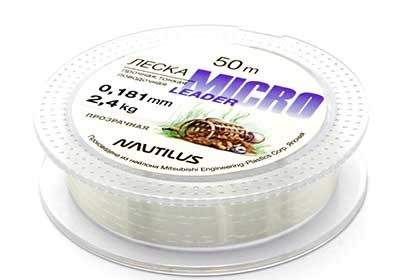  Nautilus Micro Leader 50m d-0.181 2.4 clear
