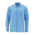  Simms Morada LS Shirt, XL, Harbour Blue Plaid