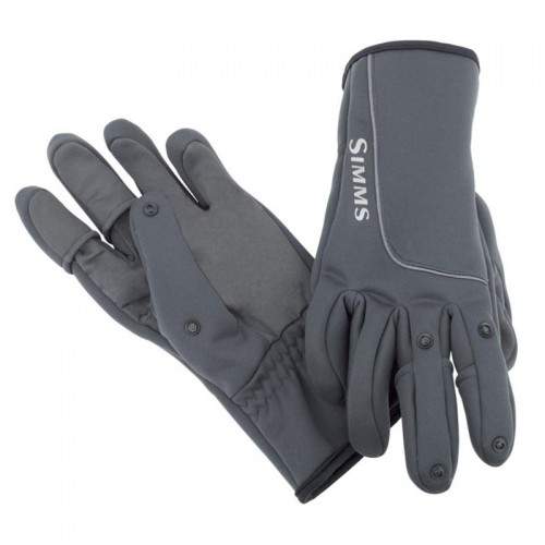  Simms Guide Windbloc Flex Glove, L, Raven