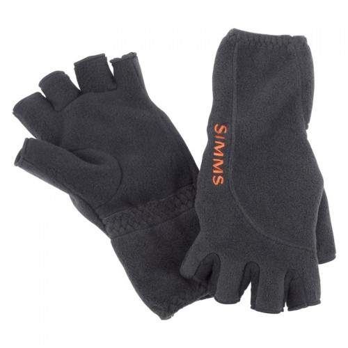  Simms Headwaters Half Finger Glove, M, Black