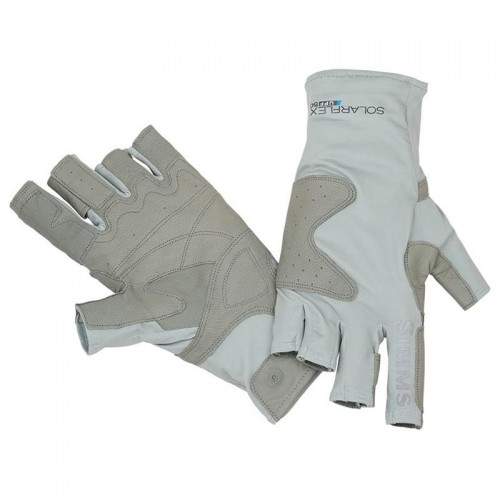  Simms Solarflex Guide Glove, M, Ash