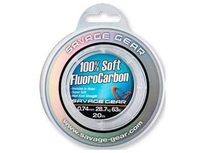  Savage Gear Soft Fluorocarbon, 15, 0.81, 33, 73lbs, , .54857