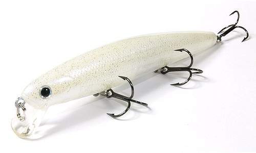  Lucky Craft Flash Minnow 110-219 Pearl Flake White