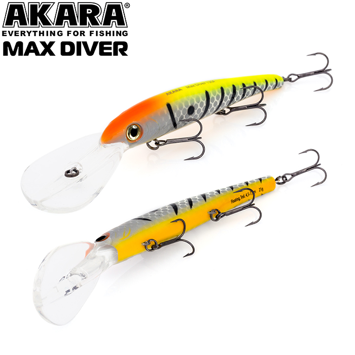  Akara Max Diver 120F 21 . (3/4 oz 4,7 in) A 6