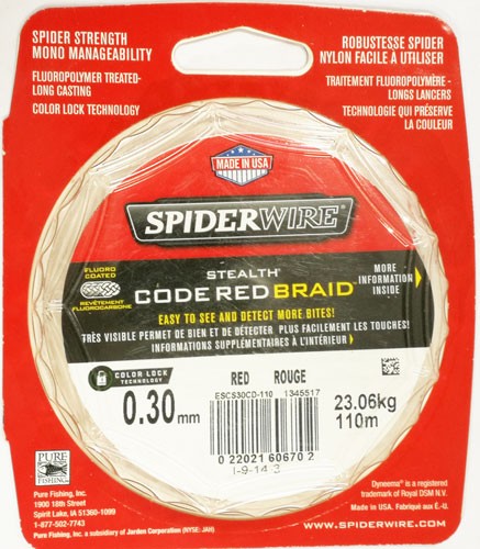  Spiderwire Stealth Code Red 110 d-0.30