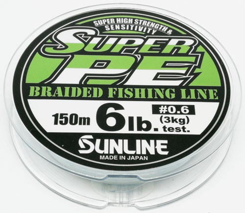   Sunline NEW SUPER PE Blue 150m #0.8|8lb
