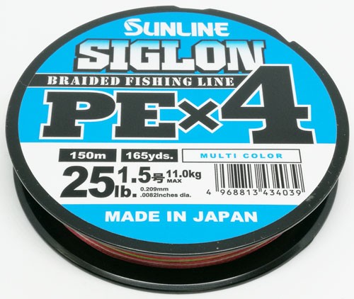   Sunline SIGLON PE X4 #1.5 11,0 150 Multi color