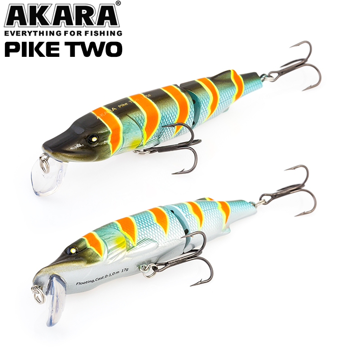  Akara Pike Two 100F 17 . (3/5 oz 3,9 in) A106