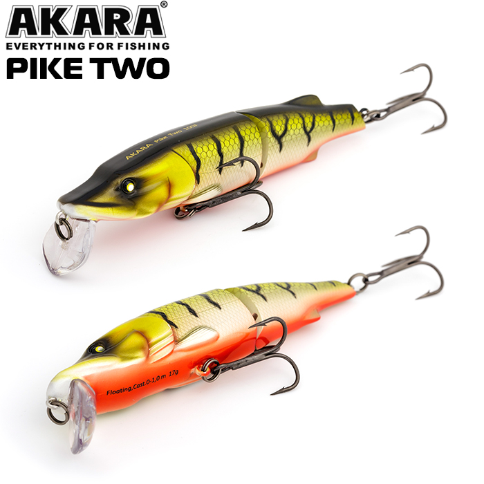  Akara Pike Two 100F 17 . (3/5 oz 3,9 in) A73