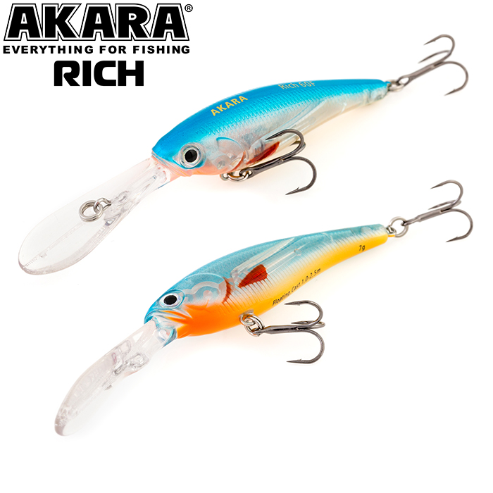  Akara Rich 60F 7,0 . (1/4 oz 2,4 in) A55
