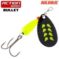 Блесна вращающаяся Akara Action Series Bullet 2 6 гр. 1/5 oz. A36