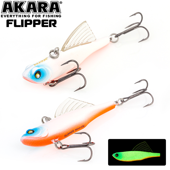  Akara  Flipper 70  12 . (3/7 oz 2,8 in) A 7