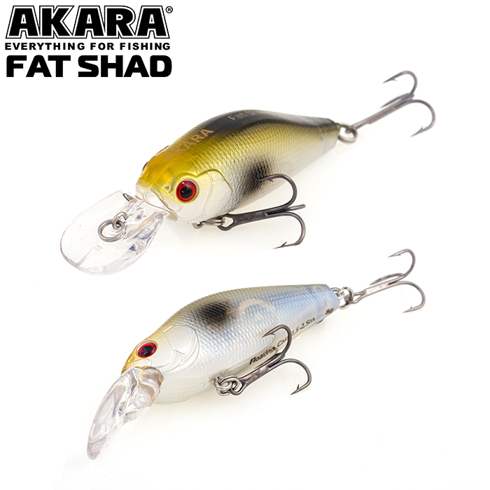  Akara Fat Shad 55F 8 . (2/7 oz 2,2 in) A77