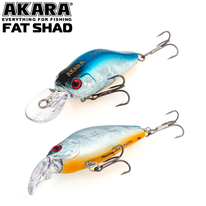 Akara Fat Shad 55F 8 . (2/7 oz 2,2 in) A99