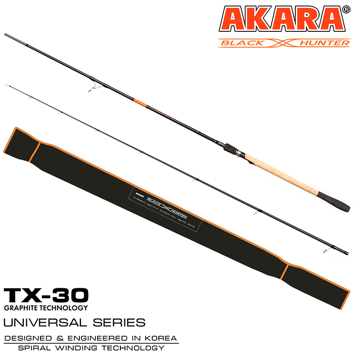 Спиннинг Akara Black Hunter (28-80) XH902 2,7 м