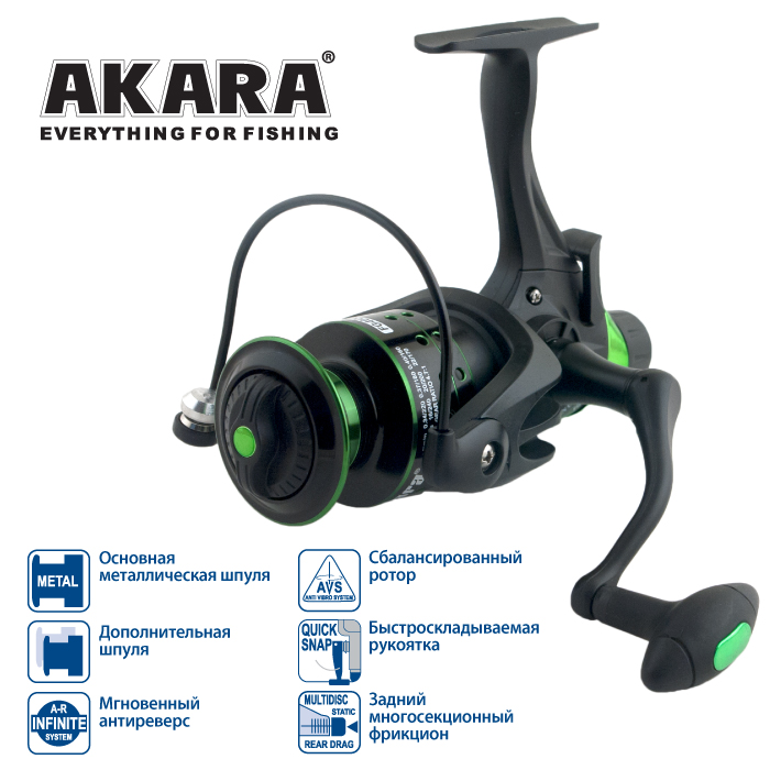  Akara Geden Carp FG3000 3+1bb /  .
