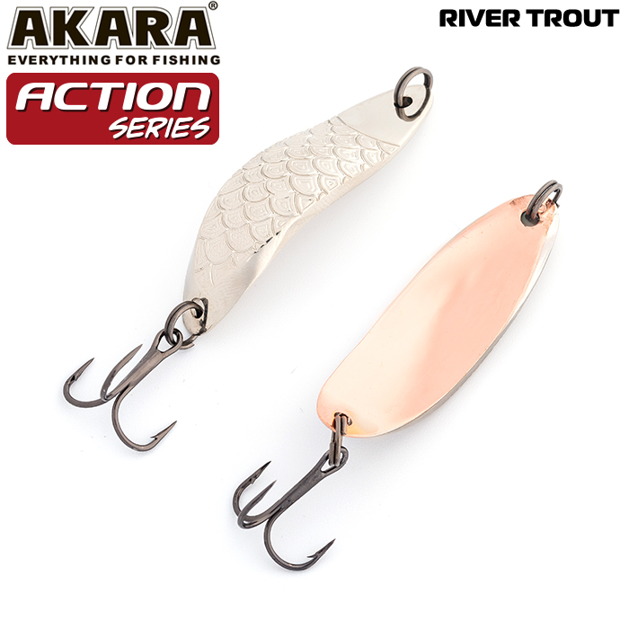   Akara Action Series River Trout 45 11 . 2/5 oz. Sil-Cu