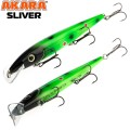 Воблер Akara Sliver 120F 12 гр. (3/7 oz 4,7 in) A197