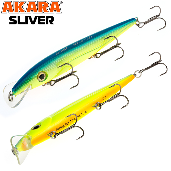  Akara Sliver 120F 12 . (3/7 oz 4,7 in) A31