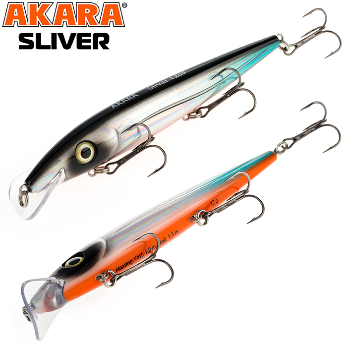  Akara Sliver 120F 12 . (3/7 oz 4,7 in) A 9