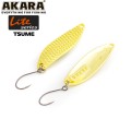 Блесна колебалка Akara Lite Series Tsume 40 3 гр. Go