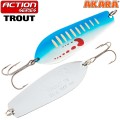Блесна колебалка Akara Action Series Trout 75 20 гр. AB21