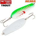 Блесна колебалка Akara Action Series Trout 85 26 гр. AB23