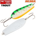 Блесна колебалка Akara Action Series Trout 85 26 гр. AB26