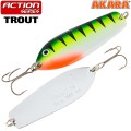Блесна колебалка Akara Action Series Trout 85 26 гр. 18-Sil