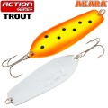 Блесна колебалка Akara Action Series Trout 85 26 гр. AB115