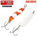 Блесна колебалка Akara Action Series Viskan 80 21 гр. 3/4 oz. AB97