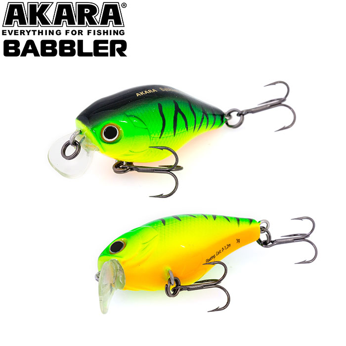  Akara Babbler 40F 3 . (1/9 oz 1,6 in) A68