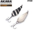 Блесна колебалка Akara Expert Атом 55 мм 14 гр. 14/SIL