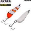 Блесна колебалка Akara Salmon Нельма 83 мм 19 гр. 25-NI