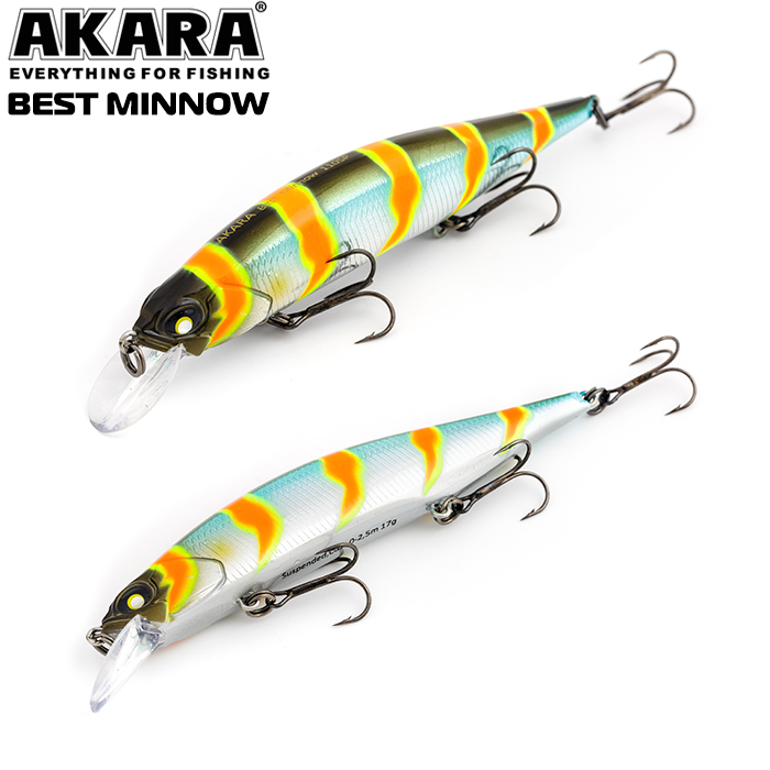  Akara Best Minnow 100SP 15 . (9/17 oz 3,9 in) A106