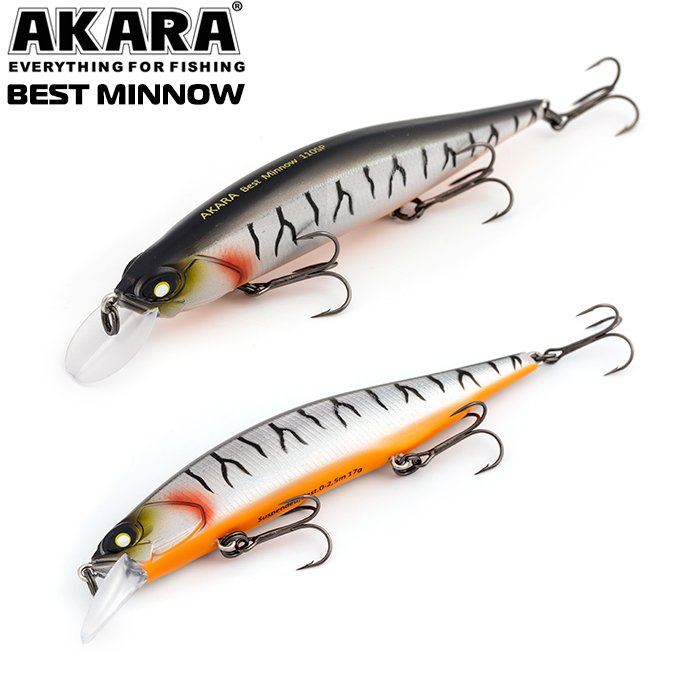  Akara Best Minnow 100SP 15 . (9/17 oz 3,9 in) A109