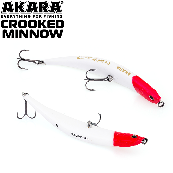  Akara Crooked Minnow 110F 10 . (5/14 oz 4,3 in) A1