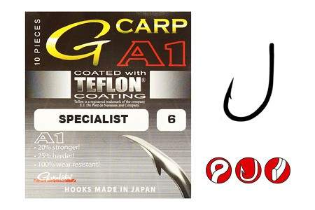  Gamakatsu A-1 G-Carp Specialist T-C 10