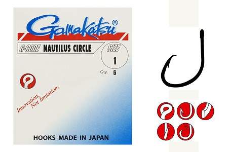  Gamakatsu Nautilus Circle Ring Eye N-L 3|0