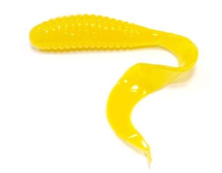   Yum Riverside Curl Tail 2-14 Yellow