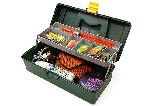  Nautilus 141P Tackle Box 1-tray Green