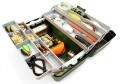  Nautilus 136 Tackle Box 4-tray Green-Grey