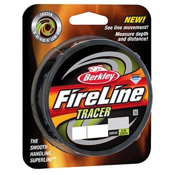  Berkley FireLine Fused Tracer Green-Smoke d-0.17 10.2 110