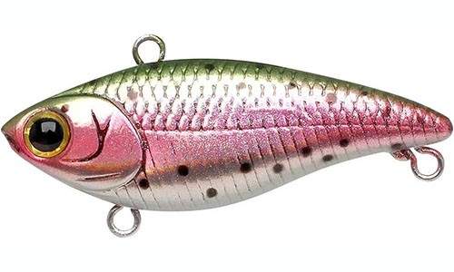 Lucky Craft Bevy Vibration 40S-276 Laser Rainbow Trout